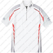 Рыболовная рубашка DAIWA Polo long sleeve Wicksensor DE-7604 White 2XL