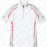 Рыболовная рубашка DAIWA Polo long sleeve Wicksensor DE-7604 White 3XL