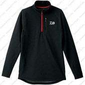 Куртка Daiwa Breathmagic Half-Zip Jacket Blk/Red XXL DE-6603