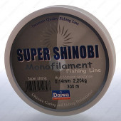 Монолеска DAIWA Super Shinobi 300m d - 0,14мм
