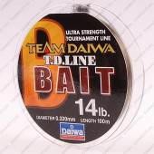 Монолеска DAIWA TD Line Bait 14 Lb (0.32мм) - 100м