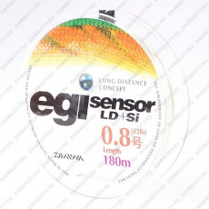 Плетеная леска DAIWA EGI Sensor LD + SI 0,8-180P 5,5kg ( 180м )
