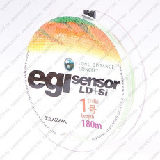 Плетеная леска DAIWA EGI Sensor LD + SI 1-180P 6,5kg ( 180м )