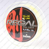 Плетеная леска DAIWA Regal Sensor - 5kg - 0.188мм - 150м (жёлтая)