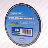 Плетеная леска DAIWA Tournament Accu dept / TN AC - 15 Lb (150м) (многоцветная)