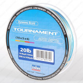 Плетеная леска DAIWA Tournament Accu dept / TN AC - 20 Lb (300м) (многоцветная)