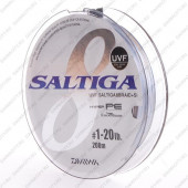 Плетеная леска DAIWA UVF Saltiga 8 Braid + SI 1-20lb-200 9kg ( 200м )