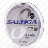 Плетеная леска DAIWA UVF Saltiga 8 Braid + SI 2,5-43lb-300 19,6kg ( 300м )