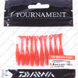 Резина съедобная DAIWA Tournament Beam FISH 1,8 CLEAR RED 5282